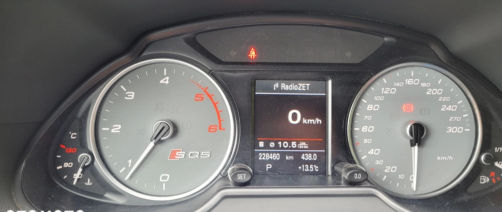 Audi SQ5 cena 71900 przebieg: 228460, rok produkcji 2013 z Lwówek małe 137